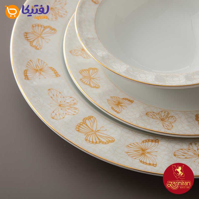 خرید سرویس ظروف چینی زرین با بهترین کیفیت در لفتیکا
