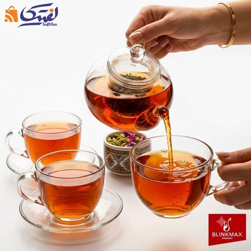 خرید فنجان شیشه ای بلینک مکس برای پذیرایی روزانه