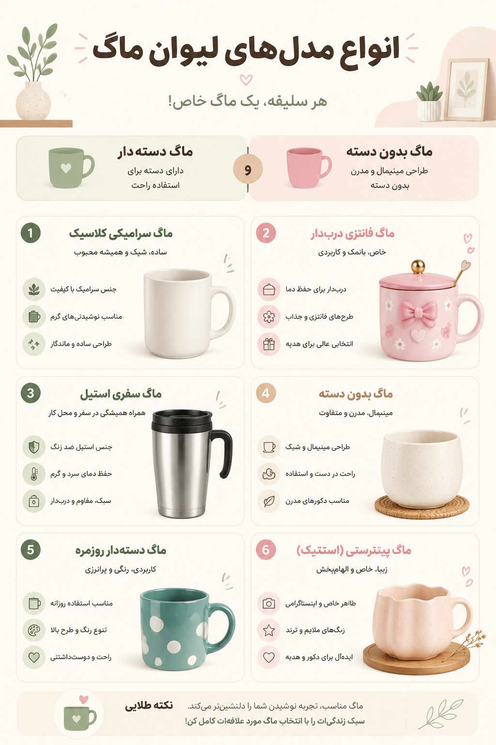 خرید انواع ماگ