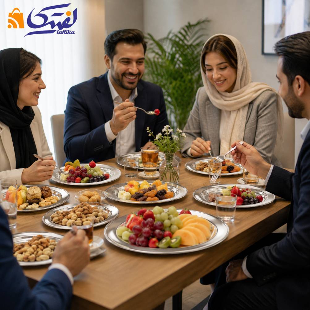 خرید بهترین بشقاب تخت استیل وارداتی- با طراحی جدید
