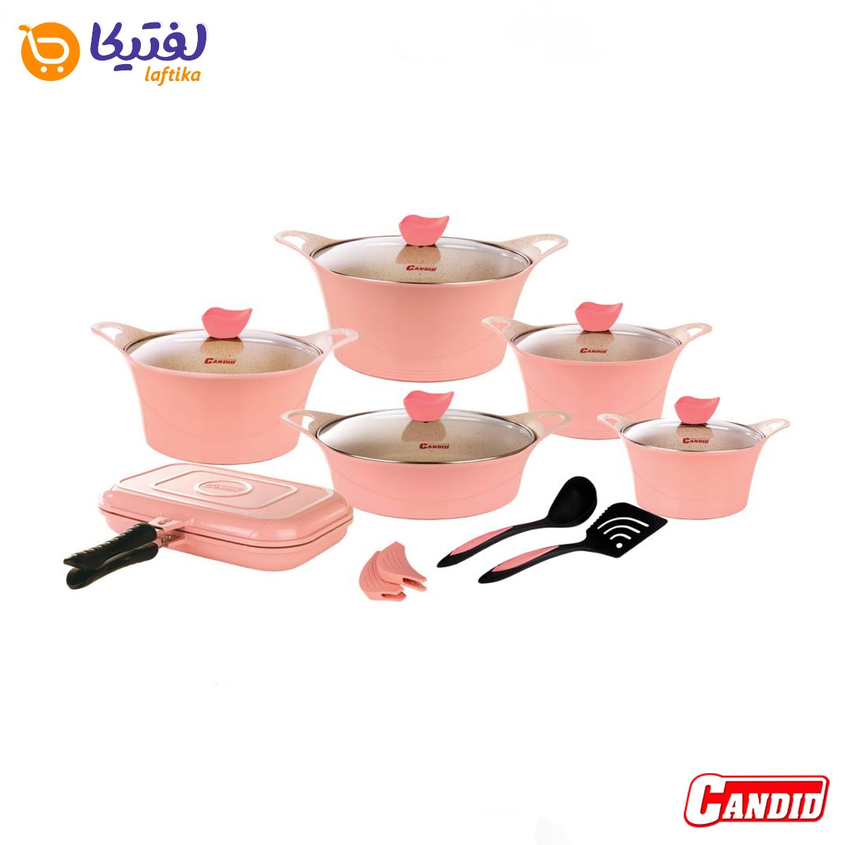 خرید سرویس قابلمه کاندید بهترین انتخاب برای جهیزیه