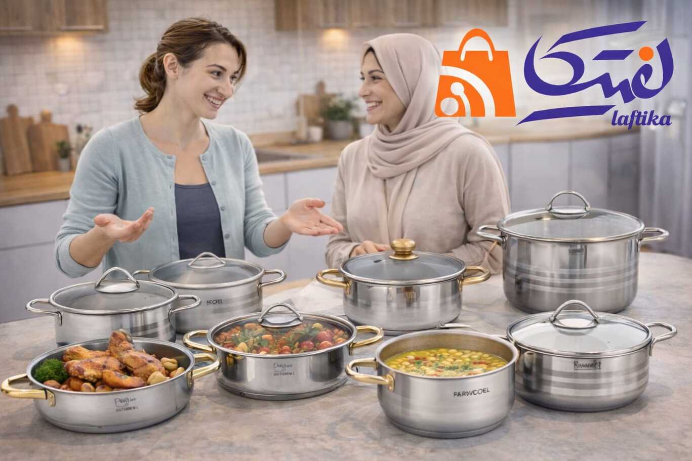 خرید بهترین نوع سرویس قابلمه استیل با بهترین کیفیت