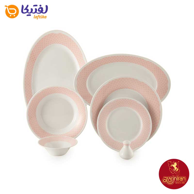 قیمت سرویس غذاخوری چینی زرین شهرزاد ماربلا 6 نفره