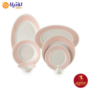 قیمت سرویس غذاخوری چینی زرین شهرزاد ماربلا 6 نفره