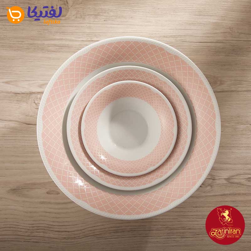 قیمت و خرید سرویس غذاخوری چینی زرین شهرزاد ماربلا 6 نفره