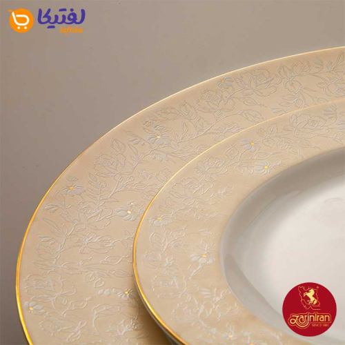 خرید سرویس چینی زرین ایتالیا اف گلدن رز 6 نفره 28 پارچه