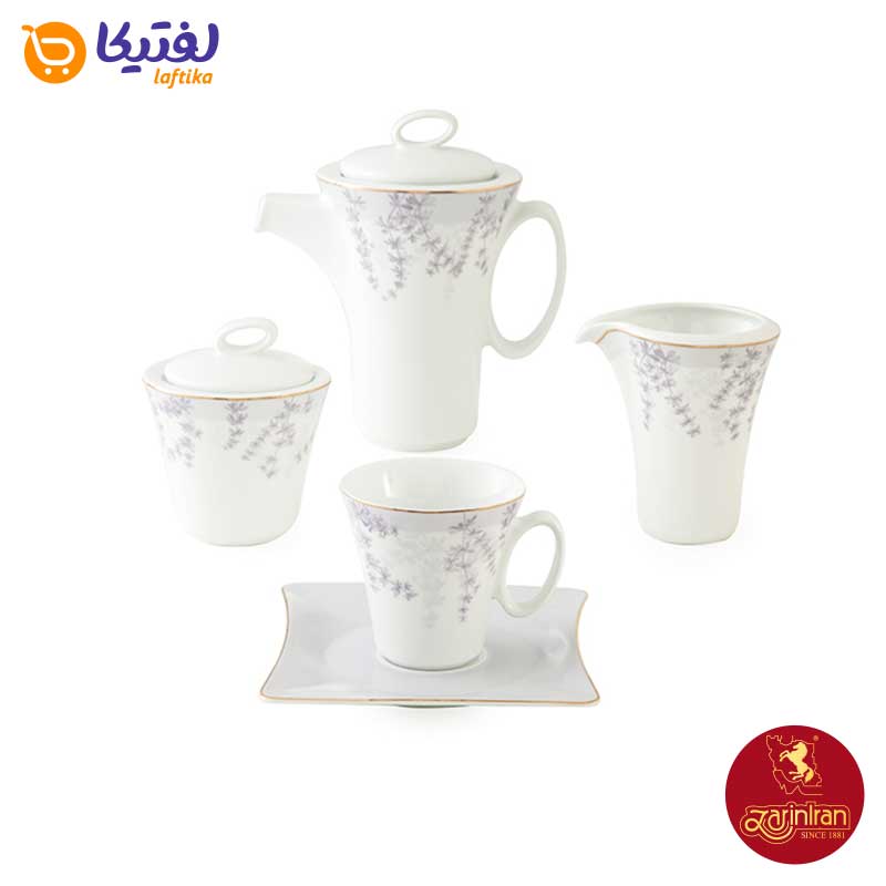مشخصات سرویس-چای-خوری-وینچی-الیسه-طرح-فرن-بنفش-چینی-زرین