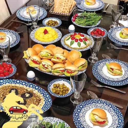 سرویس دوازده نفره کامل میبد ایتالیااف