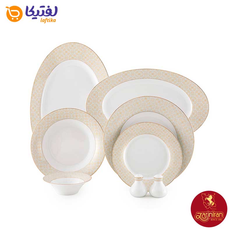 سرویس 35 پارچه چینی زرین شهرزاد آناهید مرغوب
