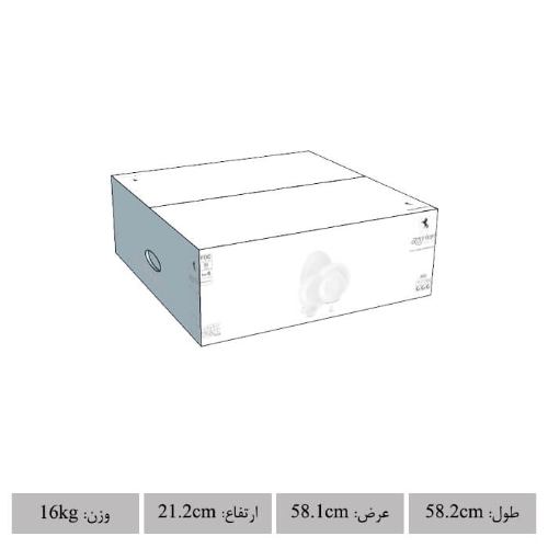 جعبه اصلی بسته بندی سرویس مرکاتو چینی زرین شهرزاد 6 نفره 35 پارچه