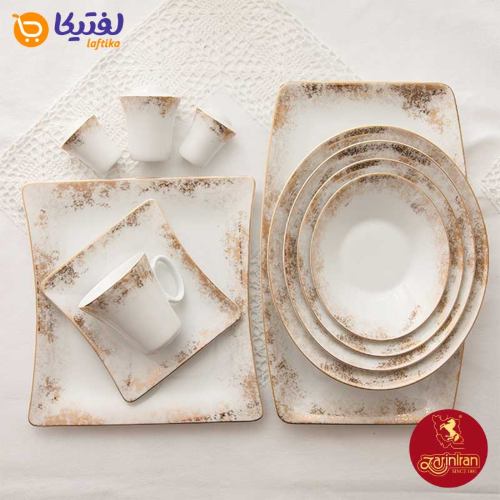 قیمت چینی-زرین-سرویس-6-نفره-30-پارچه-وینچی-الیسه-طرح-کلودیا