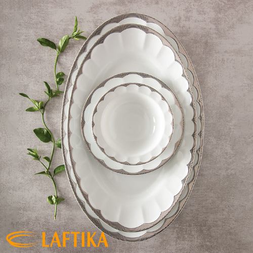 دیس- سرویس-چینی-زرین-29-پارچه-عذا-خوری-ایساتیس-پلاتینی