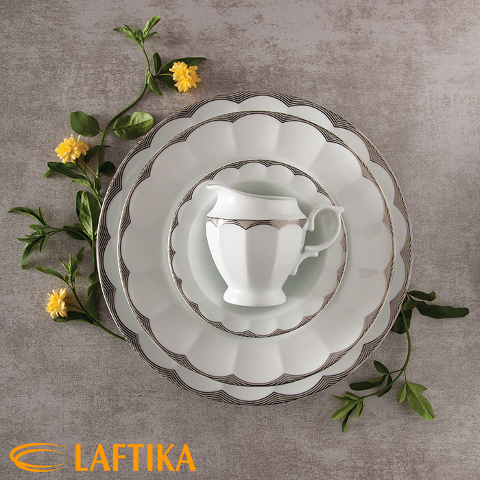 قیمت چینی-زرین-سرویس-نئوکلاسیک-ایساتیس-پلاتینی