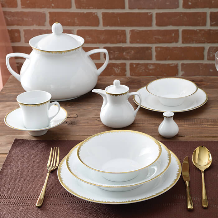 خرید سرویس چینی 108 پارچه کامل شهرزاد چینی زرین رویال