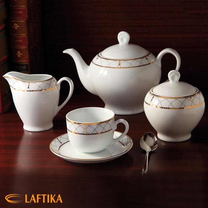 چای خوری چینی-زرین-سروبس-17-پارچه-ایتالیا-اف-طرح-روما