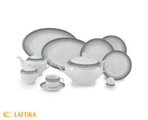 چینی زرین با کیفیت 12 نفره ایتالیا اف سیلور لاینر