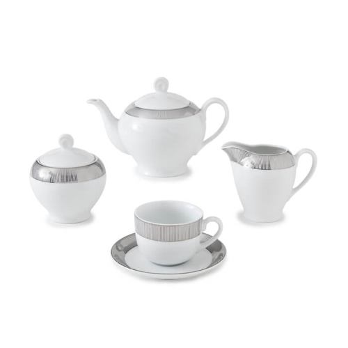 قیمت سرویس 17 پارچه چای خوری ایتالیا اف طرح پالادیوم
