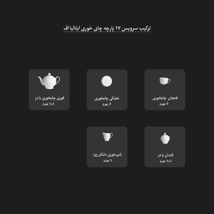 کیفیت سرویس چای خوری زرین لب طلایی چینی زرین