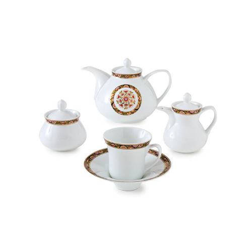 چای خوری سرویس چینی 18 پارچه شهرزاد چینی زرین گلدن گاردن
