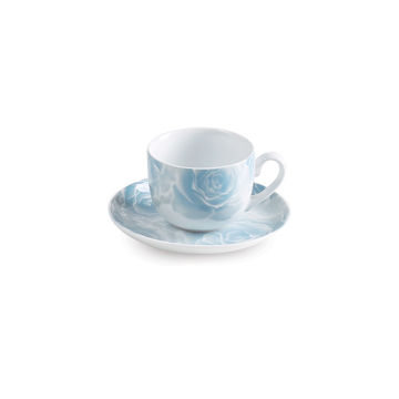 سرویس 12 پارچه چای خوری ایتالیا اف طرح رزتا آبی