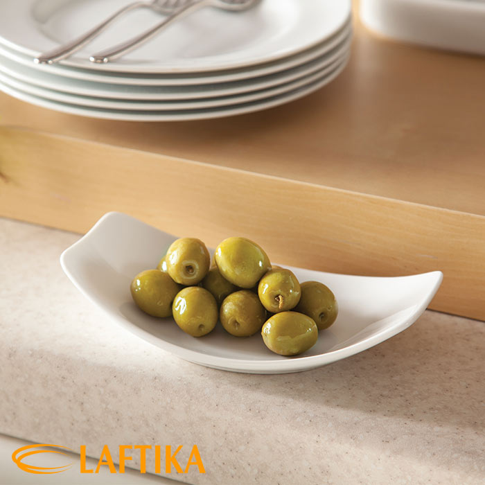 چینی-زرین-ظرف-زیتون-ساده-سفید