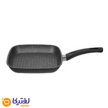 تابه-گرانیتی-بدون-درب-چهارگوش-استیک-پز-فورته-Forte-سایز-24