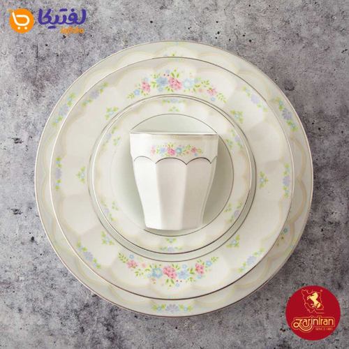 سرویس چینی زرین 103 پارچه کامل گلاریس