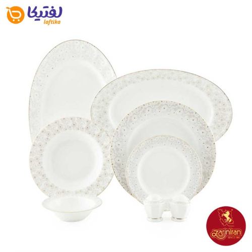 سرویس چینی زرین 29 پارچه کاررا گلد قسطی