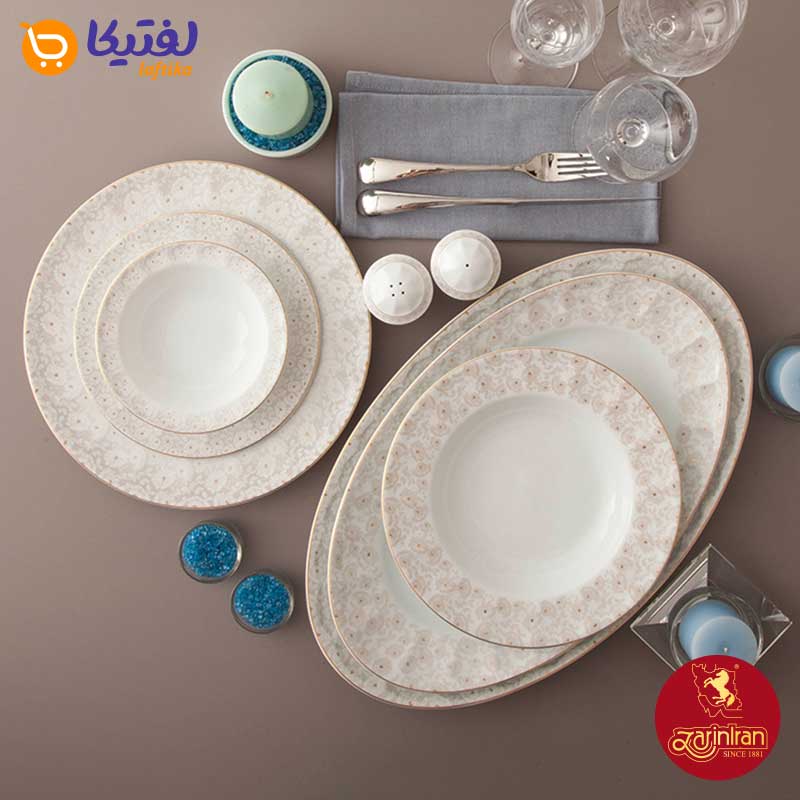 قیمت سرویس چینی زرین 29 پارچه کاررا گلد