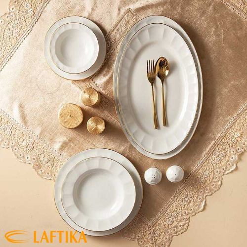 سرویس چینی زرین طرح لومیو مناسب برای مصارف روزانه و مهمانی‌های تشریفاتی