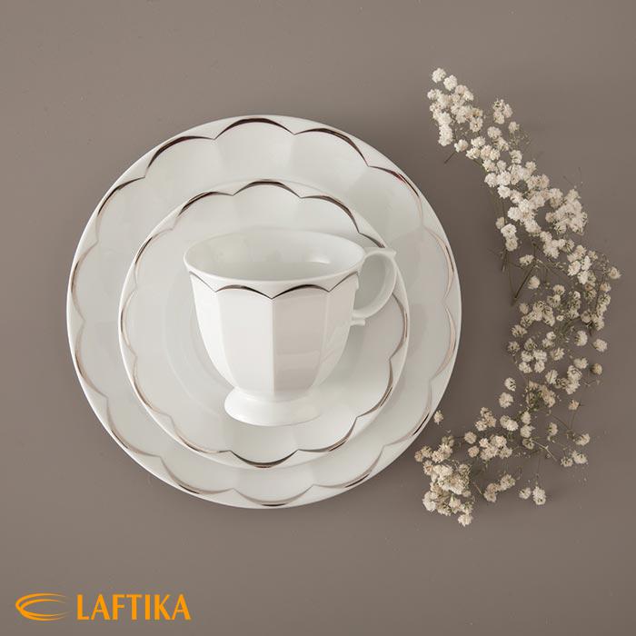 قیمت سرویس-چینی-103-پارچه-نئوکلاسیک-نارسیس-پلاتینی