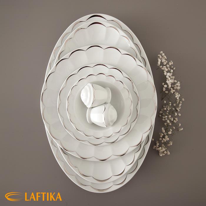 خرید سرویس-چینی-29-پارچه-نئوکلاسیک-نارسیس-پلاتینی