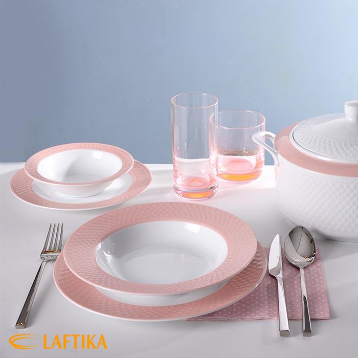 قیمت سرویس چینی ماربل 12 نفره چینی زرین رادیانس 102 پارچه