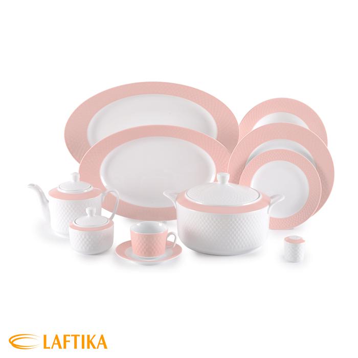 اقلام سرویس چینی ماربل 12 نفره چینی زرین رادیانس 102 پارچه