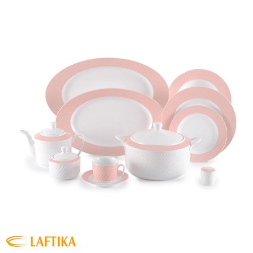 اقلام سرویس چینی ماربل 12 نفره چینی زرین رادیانس 102 پارچه