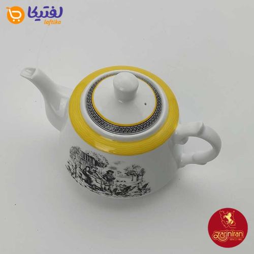 قوری لندنی چیمی زرین طرح ویلیج