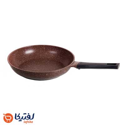 تابه-گرانیتی-تک-دسته-کاندید-سایز-20-قهوه-ای