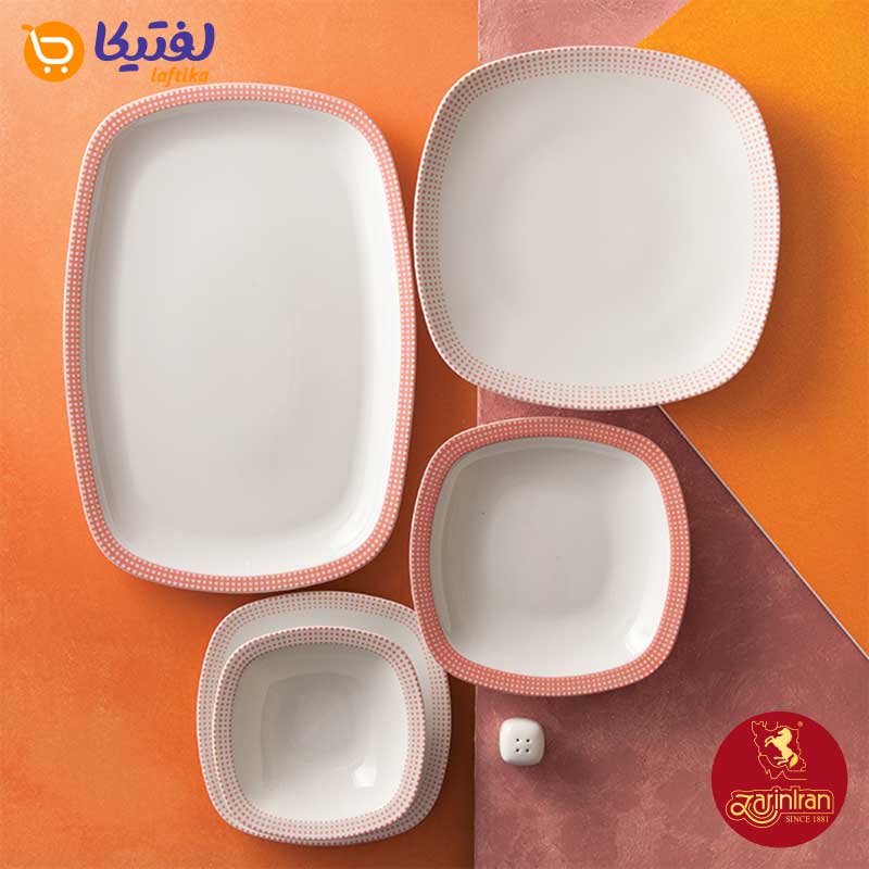 بهترین قیمت سرویس مون بلان ماربل چینی زرین