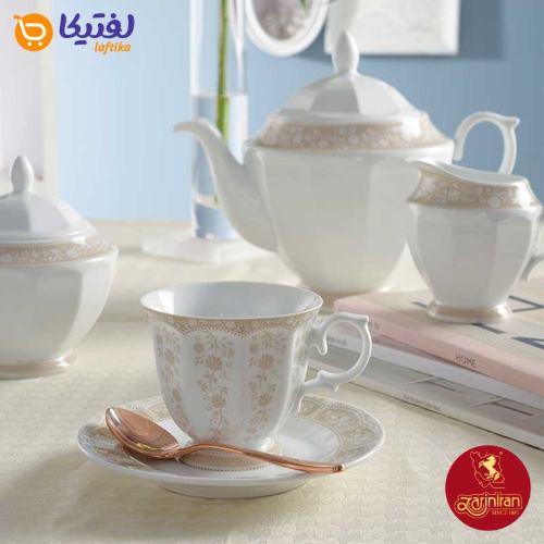 سرویس آرتمیس کرم چینی زرین با کیفیت عالی