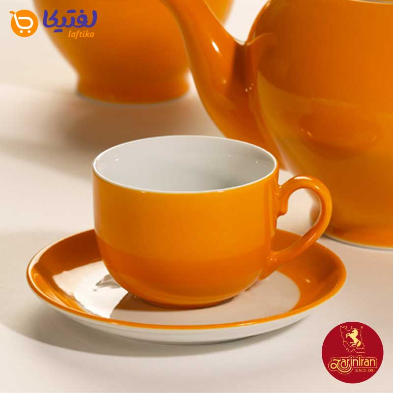 خرید سرویس چایخوری چینی زرین نارنج