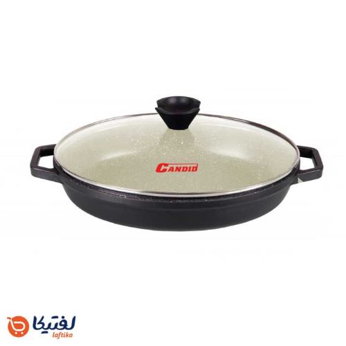 تابه-گرانیتی-بیضی-کاندید-سایز-33-مشکی