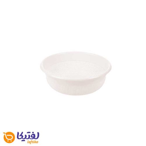 آبکش-گرد-لیمون-مدل-تارا-سایز-4-سفید