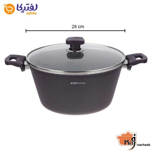 خرید سرویس پخت و پز گرانیتی 8 پارچه کاج نچسب مدل نورا