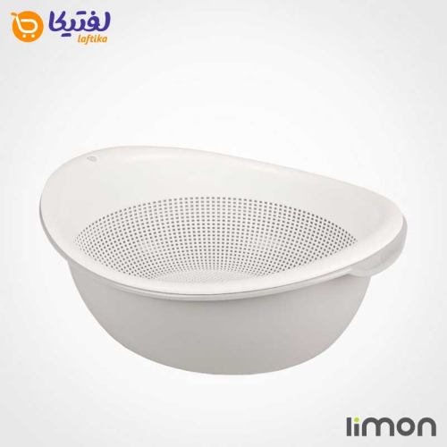 ست-آبکش-و-لگن-بیضی-لیمون-سایز-2-طوسی