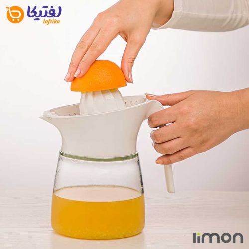 پارچ و آبمیوه گیری دو کاره لیمون سفید