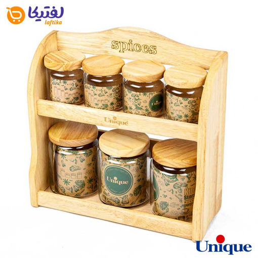 ست پاسماوری چوبی یونیک دو طبقه UN-6135