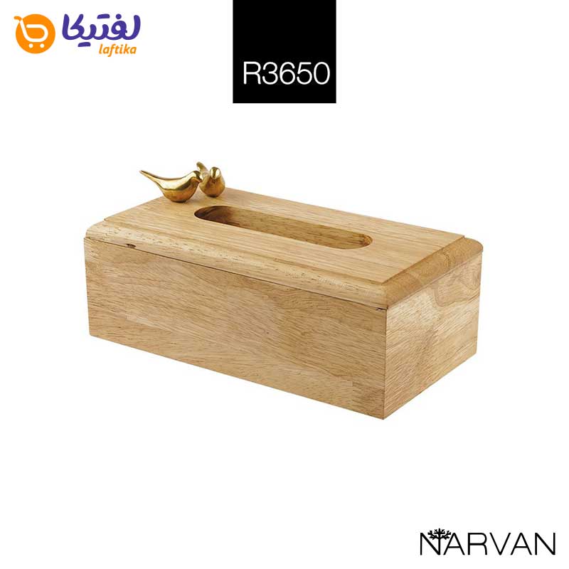 جای دستمال کاغذی چوبی نارون R3650