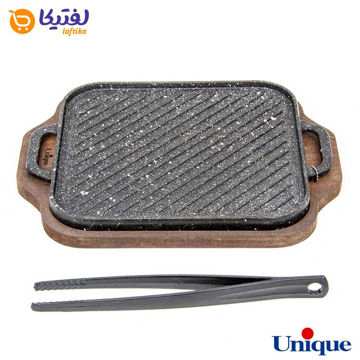 تابه گریل چدنی یونیک 28 سانتیمتری un-6015