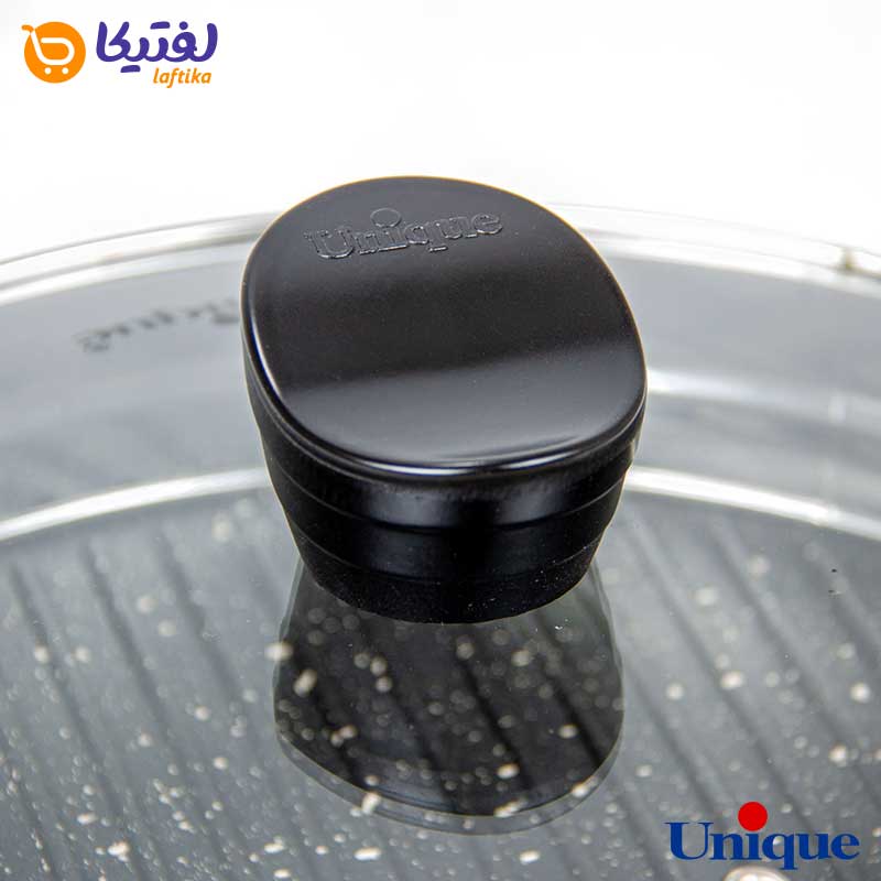 تابه گریل چدنی یونیک درب دار UN-6003