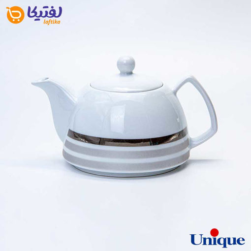 قوری چینی یونیک مدل پلاتین UN-7542